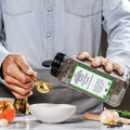 High Quality Organics Express Black Pepper Medium Grind 28 Mesh Measurement