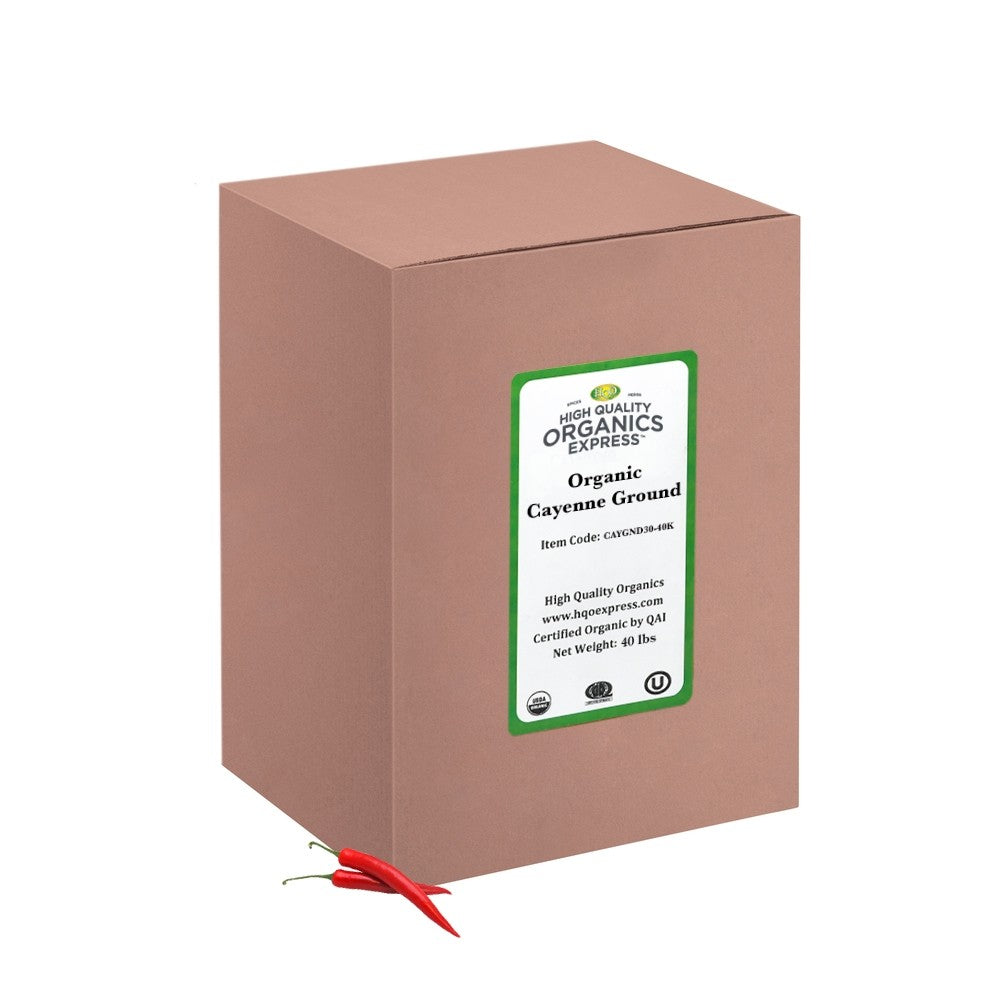 High Quality Organics Express Cayenne Pepper Ground