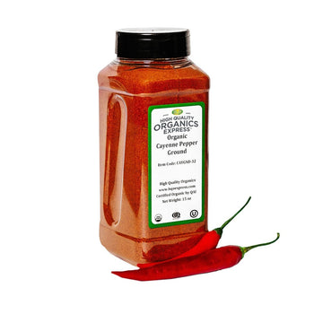 High Quality Organics Express Cayenne Pepper Ground