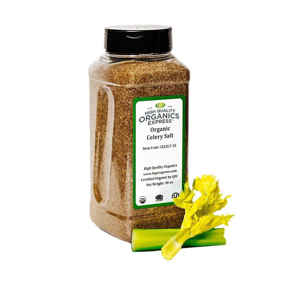High Quality Organics Express Celery Salt Jar